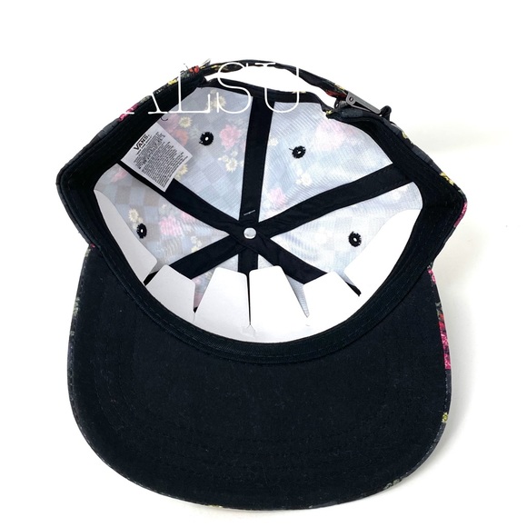 VANS Hats Womens Court Side Print Cap - Floral - Picture 5 of 8